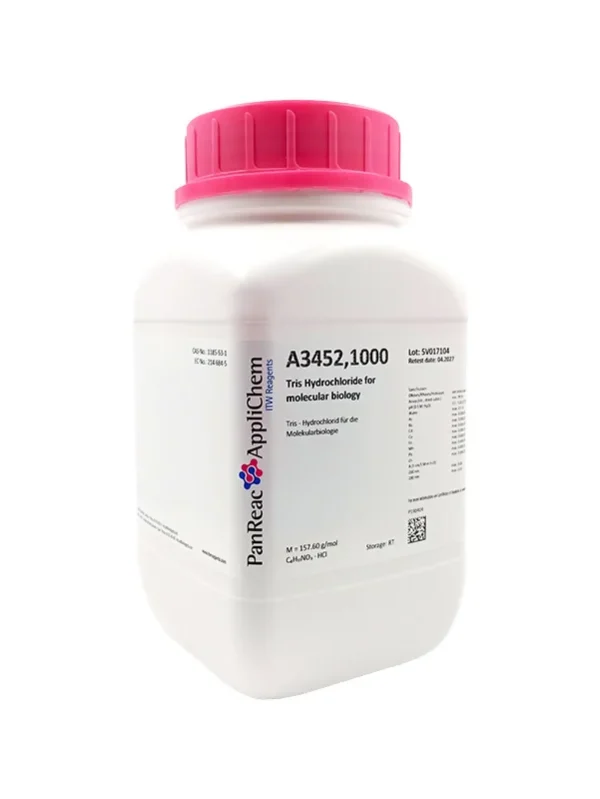 Tris Clorhidrato para biología molecular. CAS 1185-53-1. Envase de 1 Kg. CODIGO DE COMPRA: APPLA3452.1000